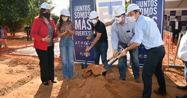 Athena Foods realiza la construcción del pabellón de contingencia en el Hospital de Belén