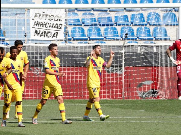 Messi logra su séptimo título de máximo goleador