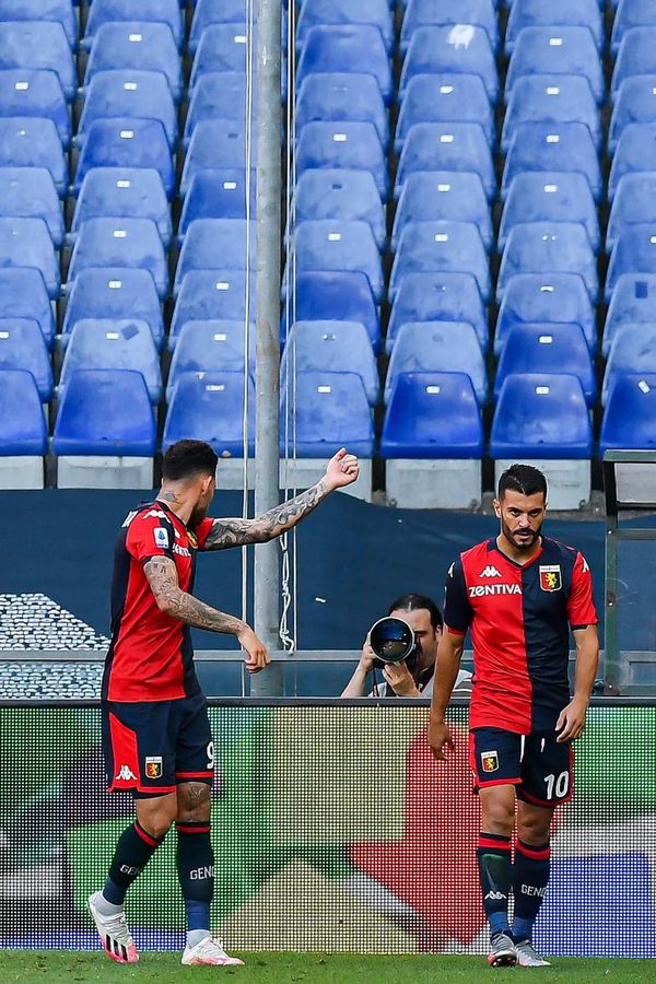 Génova gana con gol de Sanabria - Fútbol - ABC Color