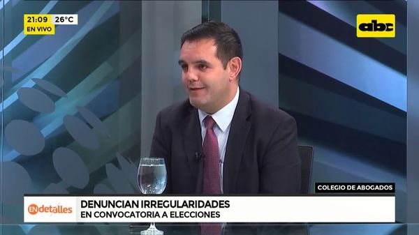 Denuncian irregularidades en elecciones de Colegio de Abogados - En Detalles - ABC Color