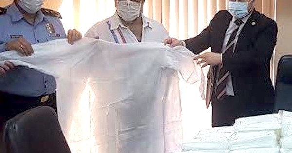 Mascarillas incautadas no pueden ser donadas