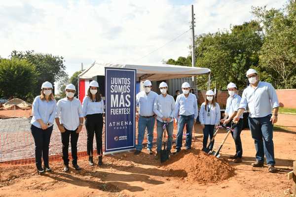 Athena inicia construcción del pabellón de contingencia en el Hospital de Belén