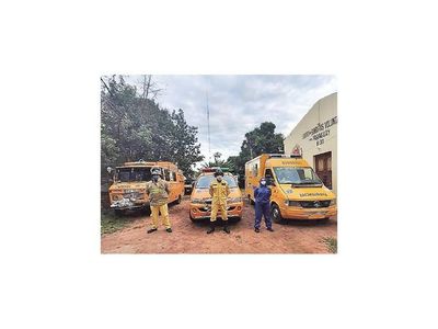 Bomberos van a cuarentena