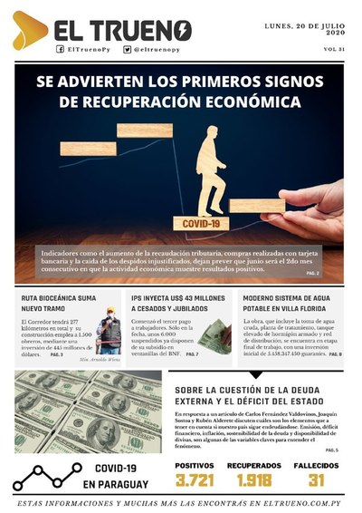 E-paper 19 de Julio 2020 - El Trueno