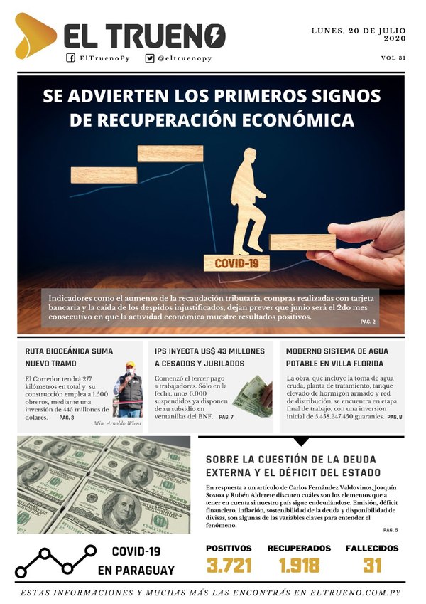 E-paper 19 de Julio 2020 - El Trueno