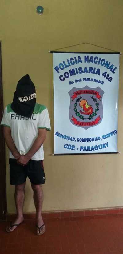Aprehenden a violento hombre que golpeó a su propia madre