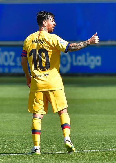 Lionel Messi, 7 - Telmo Zarra, 6 - Fútbol - ABC Color