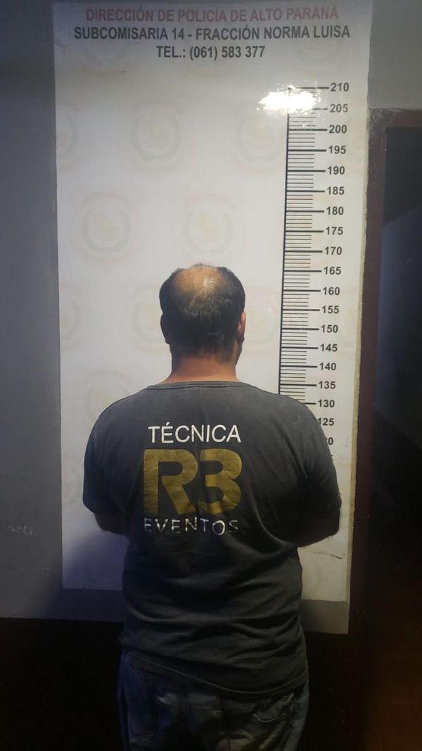 Detenido por golpear y amenazar de muerte a su pareja - ABC en el Este - ABC Color