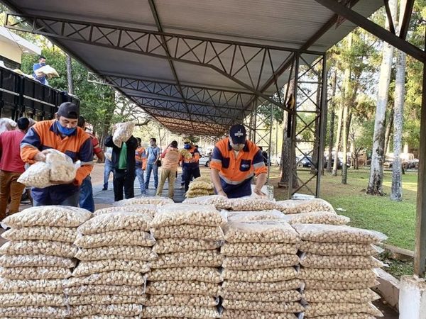 SEN distribuyó más de 46.600 kilos de alimentos a trabajadores de Ciudad del Este