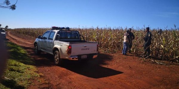 FUERTE DESPLIEGUE POLICIAL EN TAVA’I EN BÚSQUEDA DE COLONO DESAPARECIDO