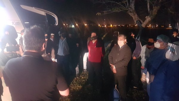 Repatriados de Argentina cumplen cuarentena en Pilar