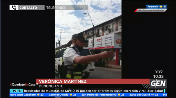 HOY / Verónica Martínez, sobre denuncia contra agente de la PMT de San Lorenzo
