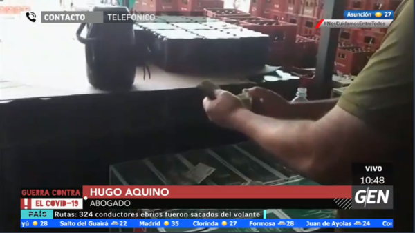 HOY / Abogado Hugo Aquino, sobre caso de hurto en un local del Abasto Norte