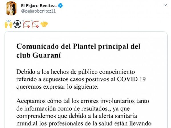 Duro comunicado del plantel de Guaraní