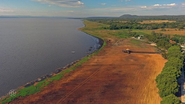 Nivel del Lago Ypacaraí repuntó 15cm