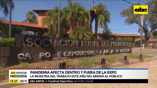 La pandemia afecta al trabajo dentro y fuera de la Expo - ABC Noticias - ABC Color
