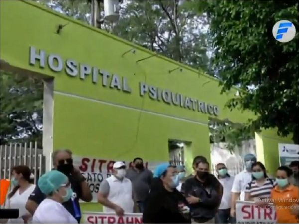 Protestan en Hospital Psiquiátrico por falta de equipos de bioseguridad