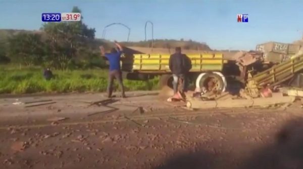 Amambay: Accidente fatal sobre Ruta 05 | Noticias Paraguay