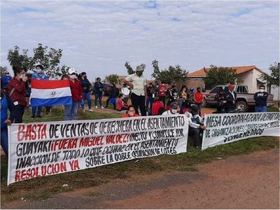Ciudadanos exigen destitución del director del Indert en Misiones