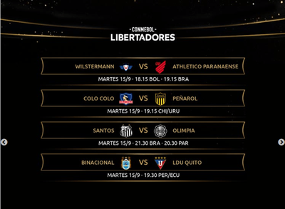 La CONMEBOL Libertadores tiene calendario actualizado.