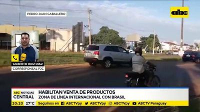Habilitan venta de productos en linea fronteriza  - ABC Noticias - ABC Color