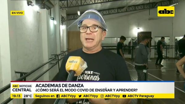 Academias de danza se adaptan al modo covid - ABC Noticias - ABC Color