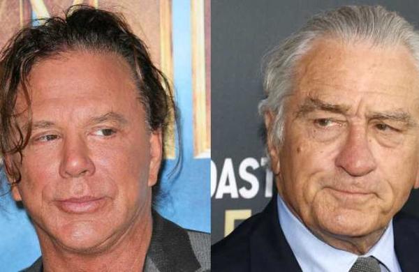 Mickey Rourke dispara contra Robert De Niro: 'Te estoy hablando a ti, maldito llorón' - C9N