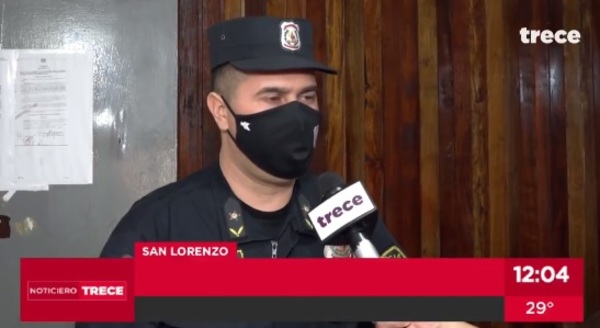Llevaba una heladera robada sobre su hombro » San Lorenzo PY