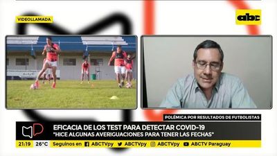 Crónica de los resultados Covid en el fútbol Paraguayo - Mesa de Periodistas - ABC Color