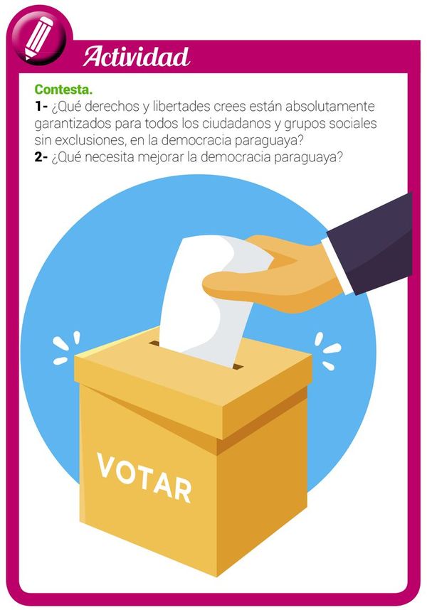 La democracia como forma de gobierno de la República del Paraguay - Escolar - ABC Color