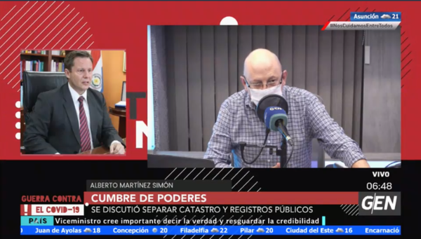 HOY / Alberto Martínez Simón, presidente de la Corte Suprema de Justicia, sobre la Cumbre de Poderes