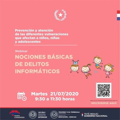 MEC arranca seminario virtual sobre nociones básicas de delitos informáticos