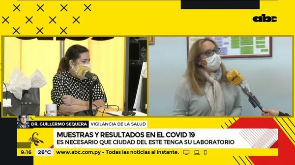 COVID-19: el 50% de los test diarios se hacen en Alto Paraná - ABC Noticias - ABC Color