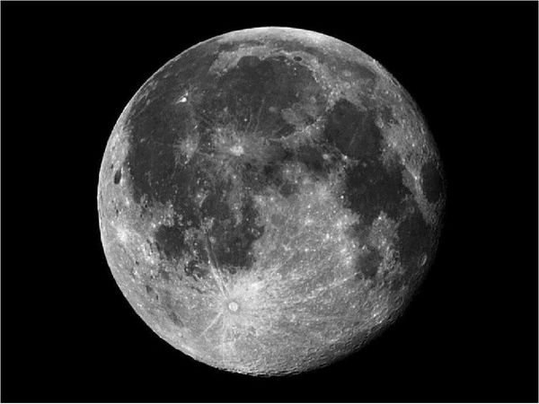 La luna vivió una lluvia de asteroides hace 800 millones de años