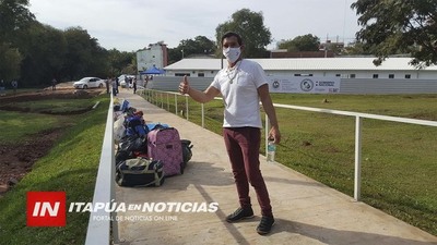 COMPATRIOTA RECUPERADO DE COVID-19 FUE DADO DE ALTA HOY Y BRINDÓ SU TESTIMONIO