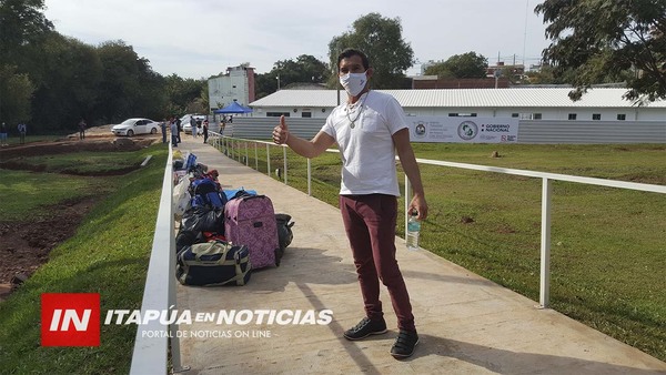 COMPATRIOTA RECUPERADO DE COVID-19 FUE DADO DE ALTA HOY Y BRINDÓ SU TESTIMONIO