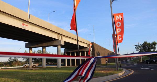 Abdo inauguró el primer viaducto en San Pedro