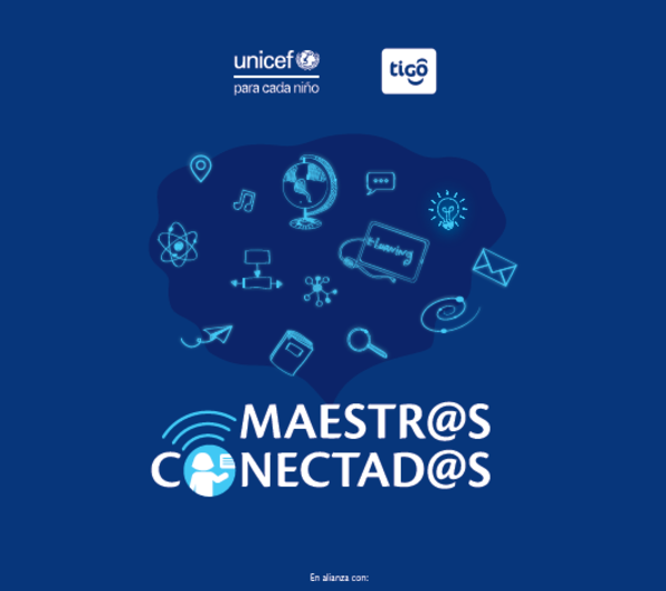 HOY / Tigo y UNICEF lanzan programa de capacitación gratuito para docentes de todo el país