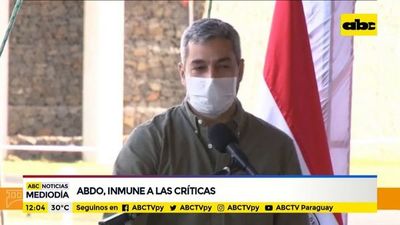Abdo defiende a Mazzoleni: “La gente que hace críticas ni una olla popular contribuyó para hacer” - Notas - ABC Color