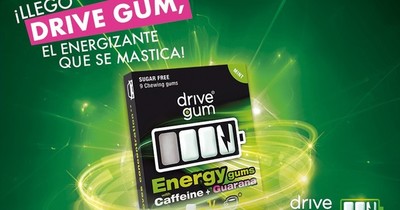Drive Gum: el chicle energético necesario para el día a día