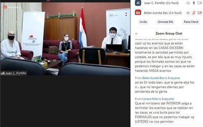 “Acreedores creen que el COVID terminó en fase 3”, lamentó empresario del rubro eventos  - Nacionales - ABC Color