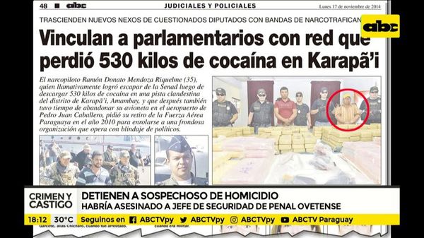Detienen a ayudante de asesinos de agente penitenciario - Crimen y castigo - ABC Color