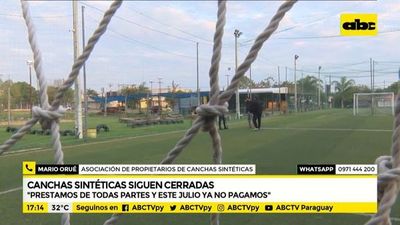 Canchas sintéticas siguen cerradas - ABC Noticias - ABC Color