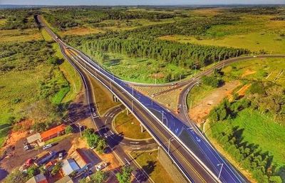Gobierno inauguró viaducto del encarecido “mantenimiento” de la ruta PY03 - Nacionales - ABC Color