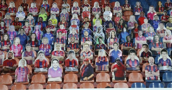 El doctor Diez Pérez también alentó a su querido club Cerro Porteño
