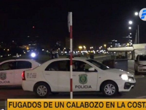 Cortaron barrote y se fugaron de calabozo de la Policía Urbana