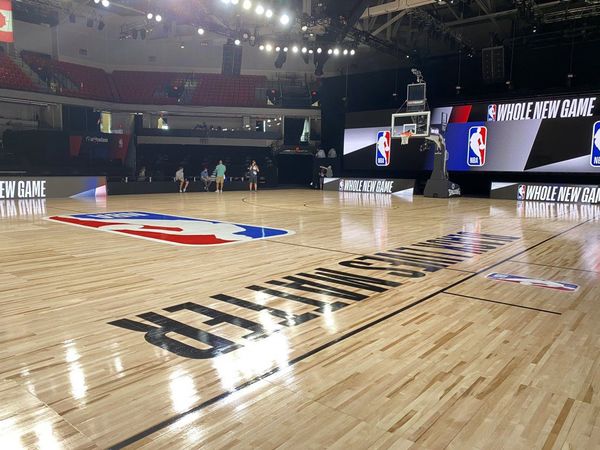 La NBA da a conocer el campo de juego de la "burbuja"