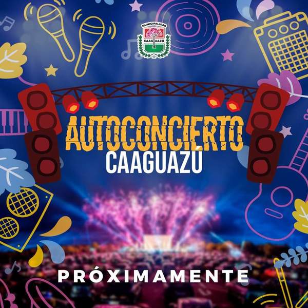 ANUNCIAN AUTOCONCIERTO EN CAAGUAZÚ