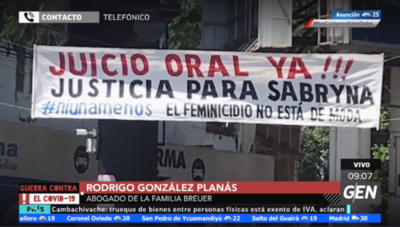 HOY / Rodrigo González Planás, abogado de la familia Breuer, sobre el feminicidio de Sabryna: "Demasiados intentos para no llegar a juicio oral"
