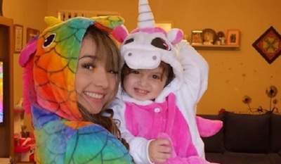 Melody, la hija de Marilina y Will dio sus primeros pasos de pasarela